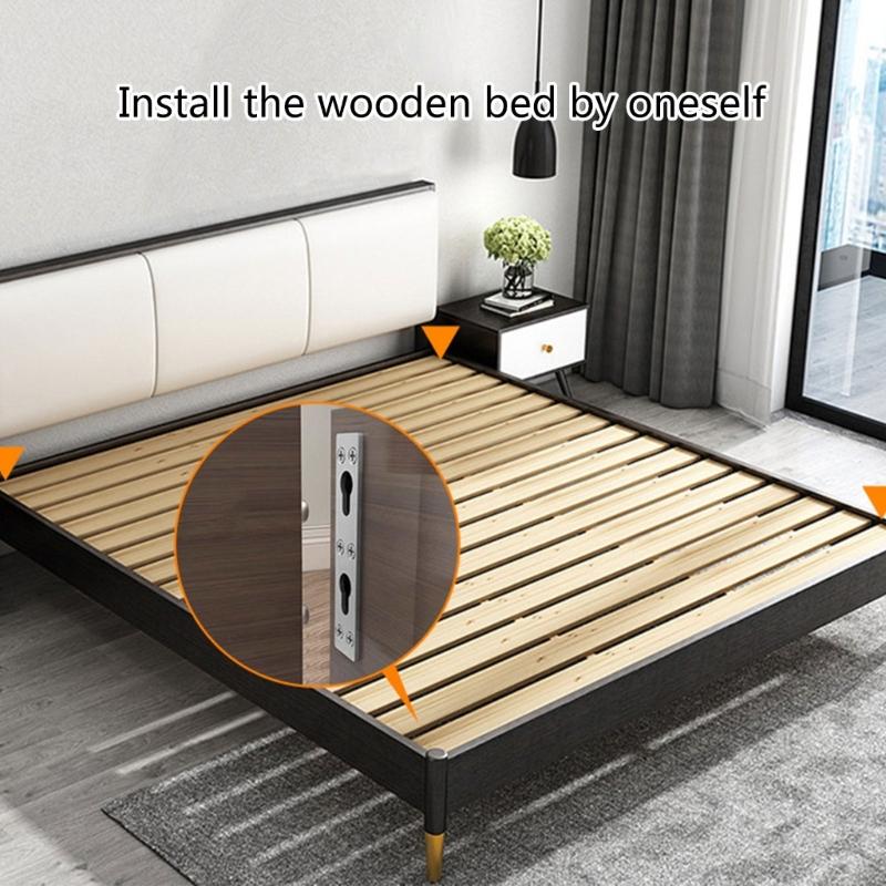 Furniture Bed Hinge Connector Brackets Invisible Bed Hanging Buckle Hardware