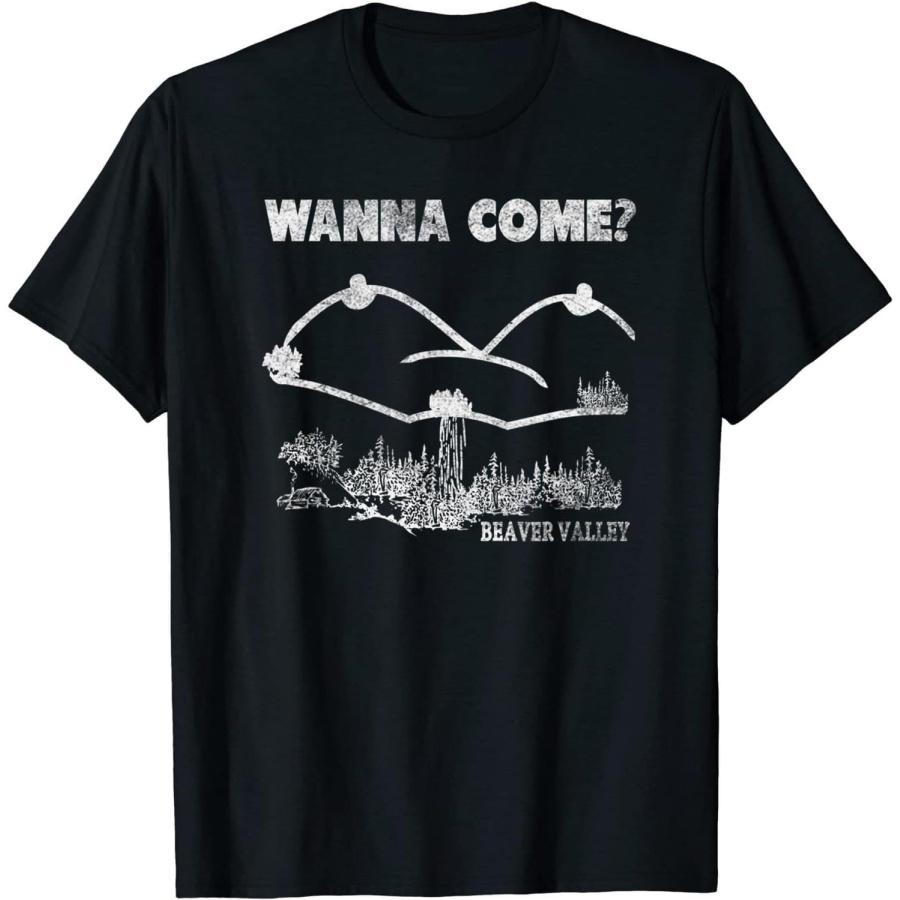 Beaver Valley Wanna Come Sexual Innuendo Funny Adult Humor T-Shirt, Long Sleeve Shirt, Sweatshirt, Hoodie S