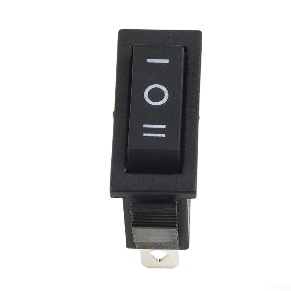 Rocker Switches 16A 250VAC 3 Position Accessory Black