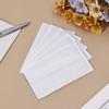 20pcs Small Label Holders Plastic Index Card Pockets Tag Pockets Bookshelf Library Mailbox Office
