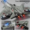 Stealth Fighter J-20 Alloy Airplane Model J-3 Boys Toy