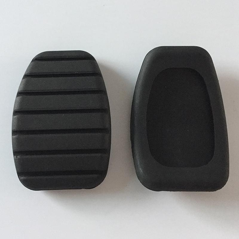 Ac29-1 Pair Clutch Brake Rubber Pedal Pad Replacement Cover For Renault Modus Megane Trafic Twingo AF Easy tallation