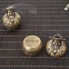 Vintage Metal Incense Burner | God of Wealth Design | Multi-Occasion Gift for Christmas, Valentine's Day, Antique Finish Home Decor