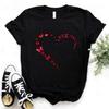 High Quality Unisex Oversize T Shirt Graphic T Shirts Harajuku Love Print Tops