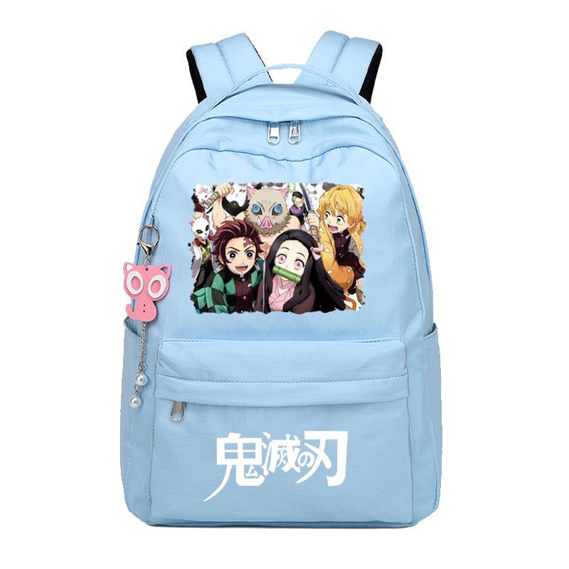 Japan Cartoon Comics Demon Slayer Fashionable Large-Capacity Backpack for Students 0001