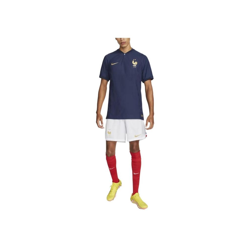 Nike FFF 2022/23 Match Home ADV Soccer Jersey Midnight Navy/Metallic Gold Men Streetwear DN0625-410