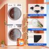 Movable Stackable Washer & Dryer Anti-Slip Rack, Dishwasher Connecting Shelf