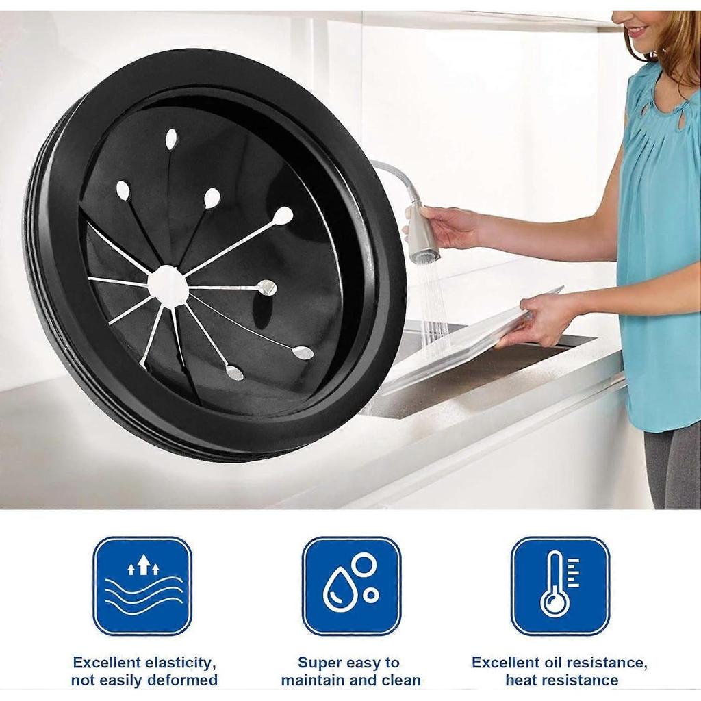 Garbage Disposal Splash Guard Collar - Food Waste Disposer Accessories