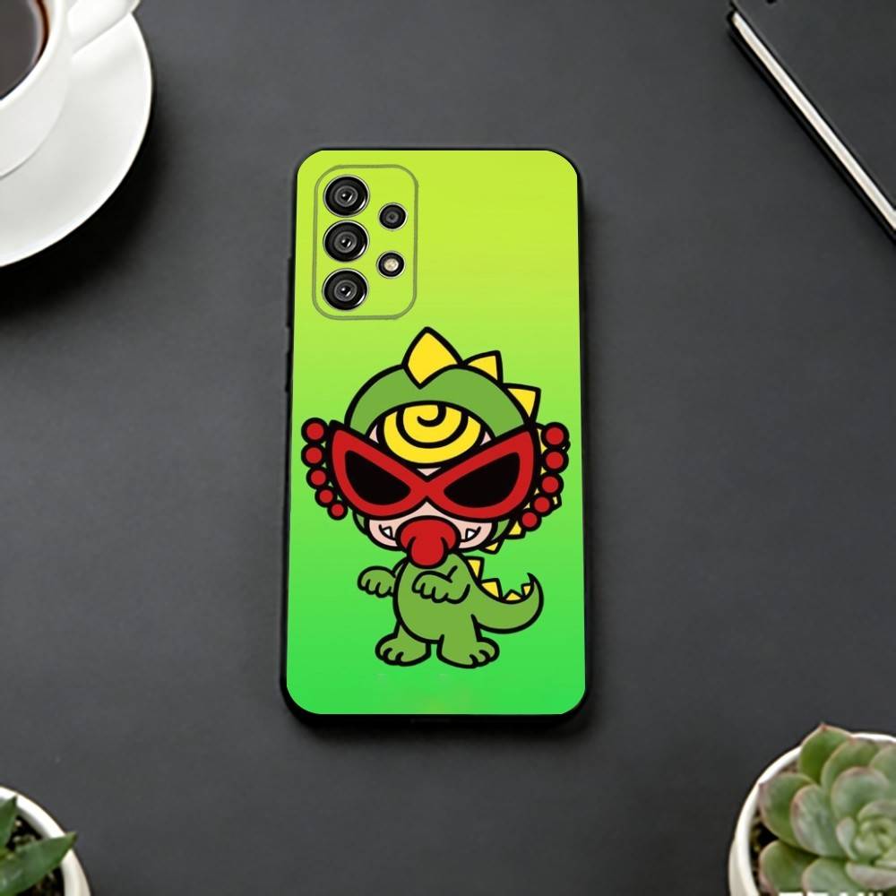 H-Hysteric Mini COLORFUL Phone Case For Samsung S25,S24,S21,S22,S23,S30,Ultra,S20,Plus,Fe,Lite,Note,10,Black Cover