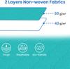 Totes 4 Pack Clothes Storage Foldable Thick Fabric Blanket Storage Containers For Organizing Bedroom Closet Comforter Organizati