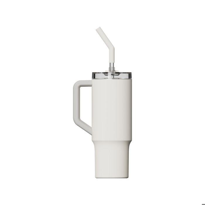 Mug en paille - Xiaomi - Mug en acier inoxydable - 1L - Isolation 6h - Paille Tritan sans BPA