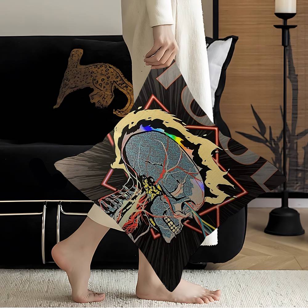Band T-ToolS Pillow Anime Pillow Sofa Bed Head Pillow Cover Cushion Cover 45x45 cm Fashion