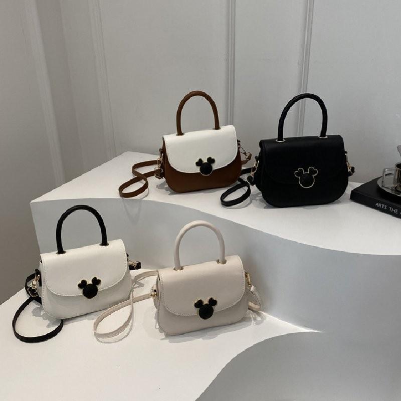 Stylish Street Trend Pu Saddle Bag For Women With Chic Color Contrast Design