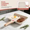 Maifan Stone Coating Breakfast Skillet Non Stick Grill Pan  Eggs Pancakes Steak Burgers