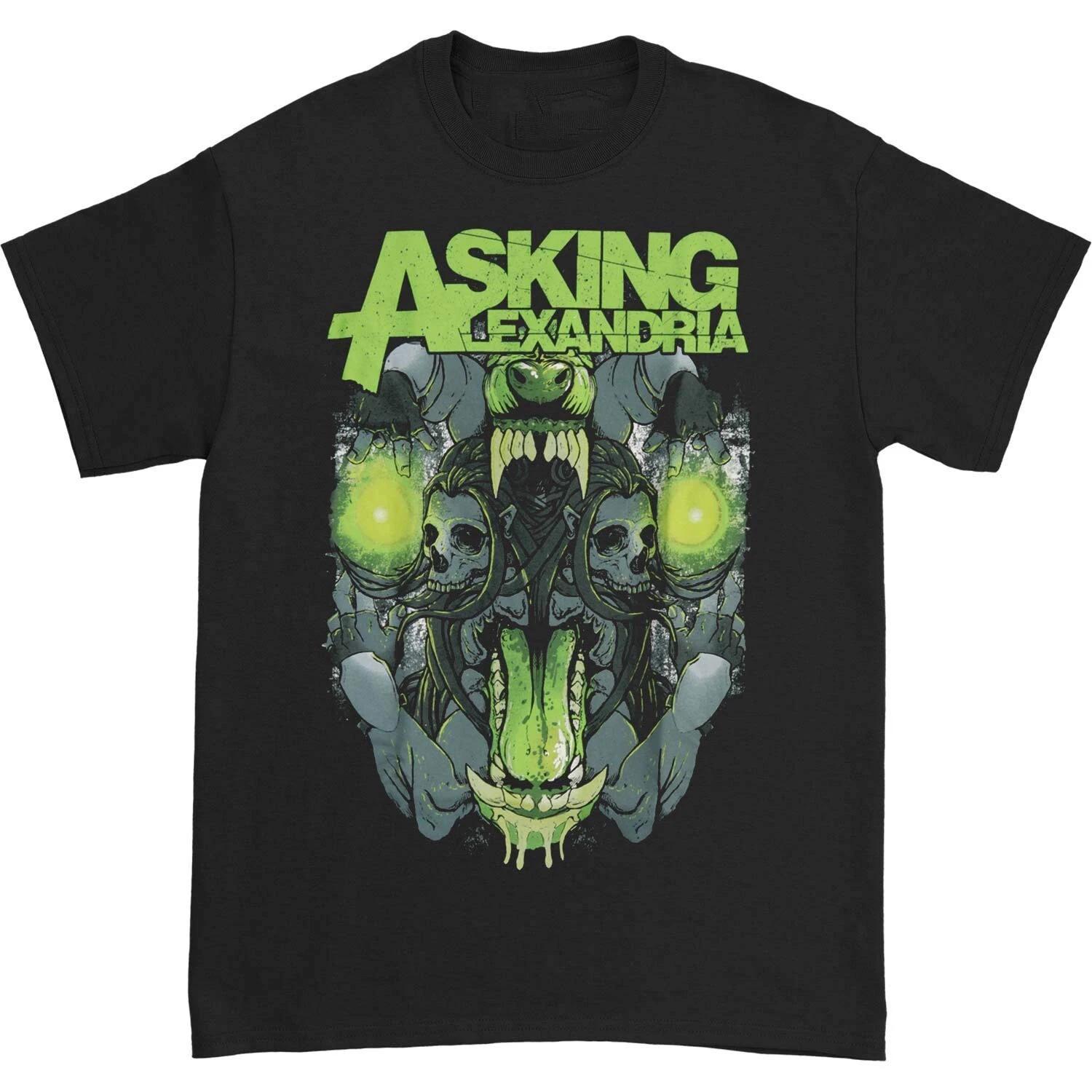 Asking Alexandria Band Men T-shirt Black Cotton All Sizes 112 S