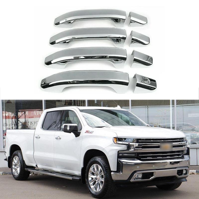 Door Handle Stickers for 20-22 Chevy Silverado 1500/2500/3500HD