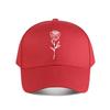 Minimalist Line Art Rose Vinyl Decal Baseball Cap Fashion Unisex Sunhat Womens Outdoor Sports Snapback Cap