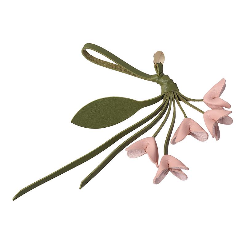 1PC Keychains Bag Charms Ornament Exquisite Mobile Phone Pendants High-End Osmanthus Shape Fashion Floral Shape Elegant Multicolor