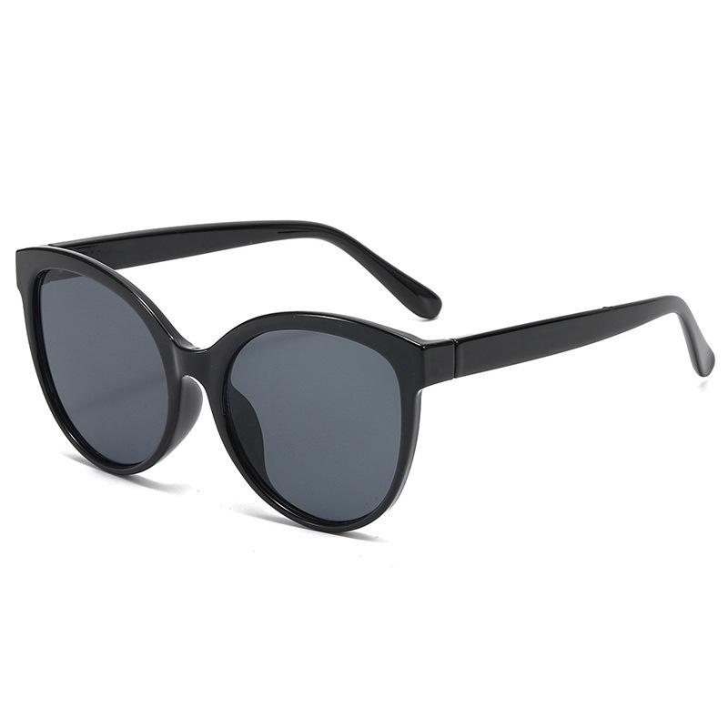 Fashion Cat Eye Sunglasses for Men Women Outdoor Driving Sunshade Decoration Oversize Frame Glasses UV Protection