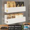 Magnetic Wall-mounted Kitchen Storage & Spice Rack