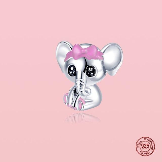 Pendentif en argent sterling 925 avec perles pour bracelet et collier Panjia originaux, bijoux pour femmes