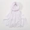 Fashion Cotton Viscose Scarf Wrinkle Plaid Pom Pom Fringe Shawls and Wraps Autumn Echarpe Pashmina Bufanda Muslim Sjaal 180*70Cm