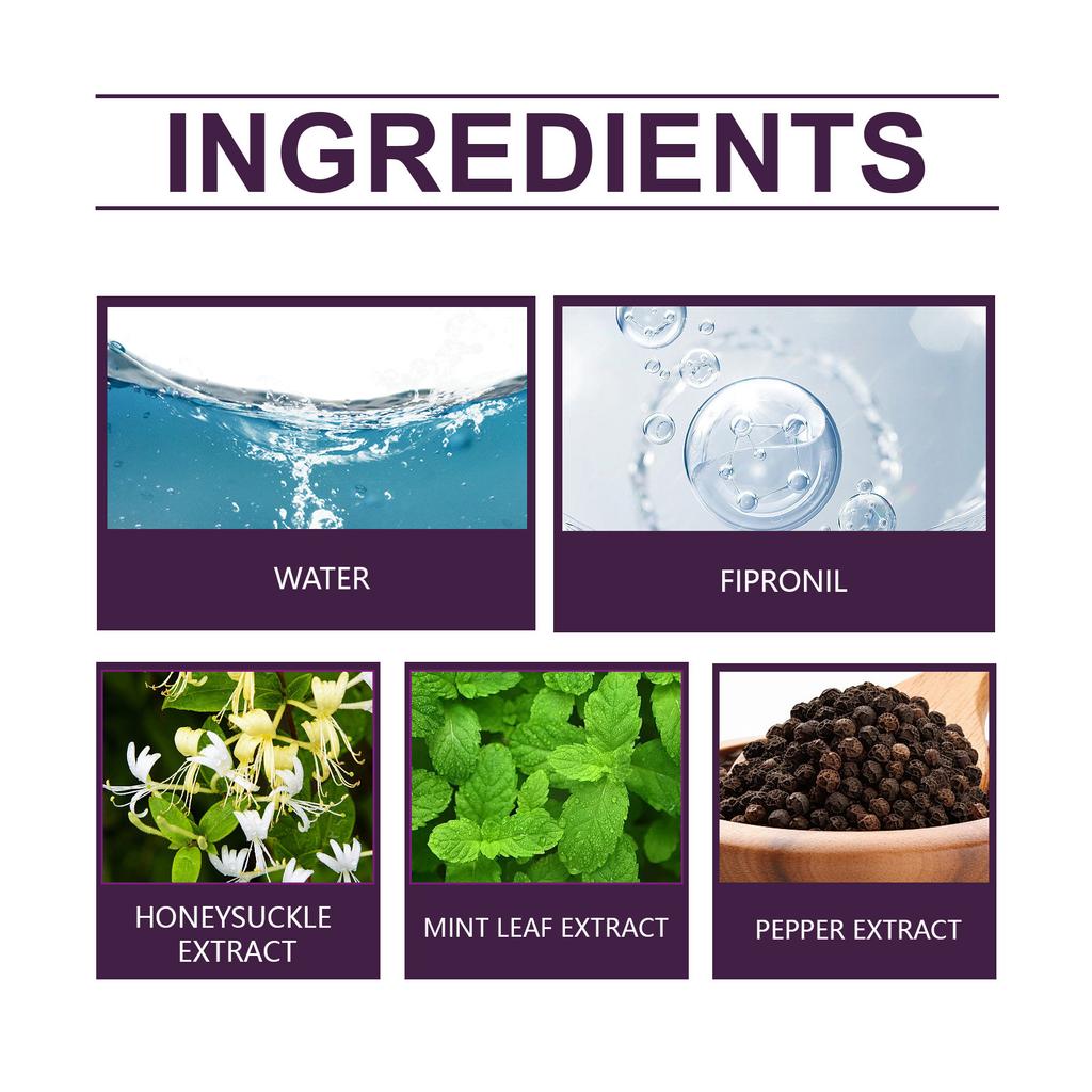 Pet Insect Spray Protects Your Mild Ingredients Pet Insect Spray 100ml
