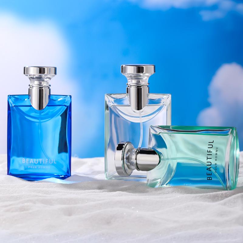 Little City Yika Darjeeling Tea Men's Perfume - 100ml Azure Gentleman Cologne, Long-lasting Light Fragrance