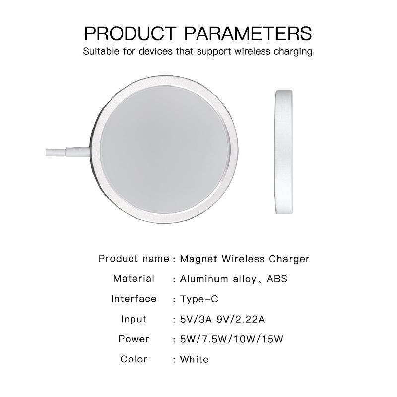 The Magnet Has A Strong Attraction, Does Not Loosen, Is Durable And Will Not Fall Off, Which Helps To Fix The Charger In The Correct Position For