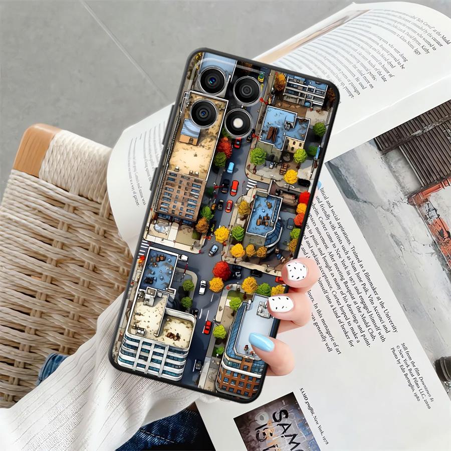 

Components Funda Phone Cover Case for Honor 200 400 Lite X7 X9a 8X X5b 90 X8 70 Magic5Lite X6 HONOR 400 Lite