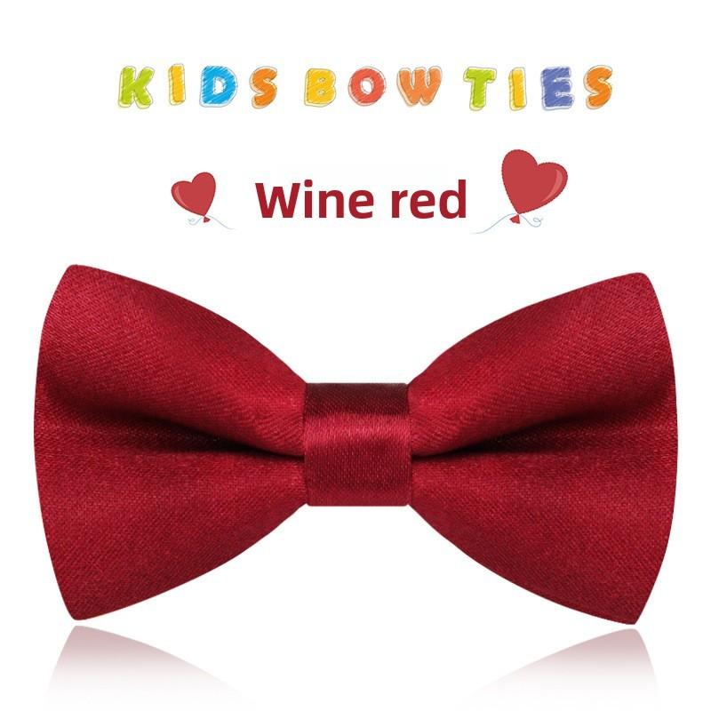 Childrens Korean Style Bow Tie With Silk Material For Party And Performance Use