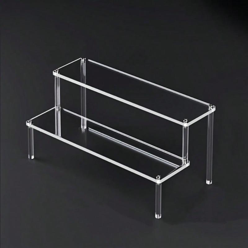 1 Set Acrylic Dessert Display Stand, Cupcake Stand, Snack Stand, Buffet Dessert Table, Birthday Party, Wedding Tabletop Display 1 Layer разноцветный