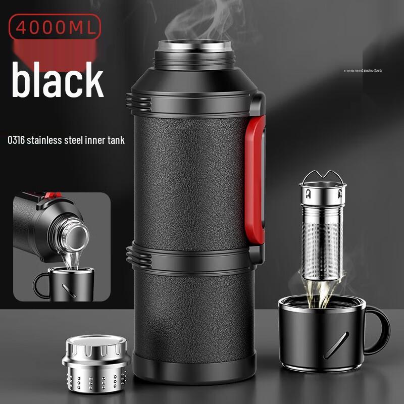 Tri-polar 316 Stainless Steel Outdoor Travel Flask