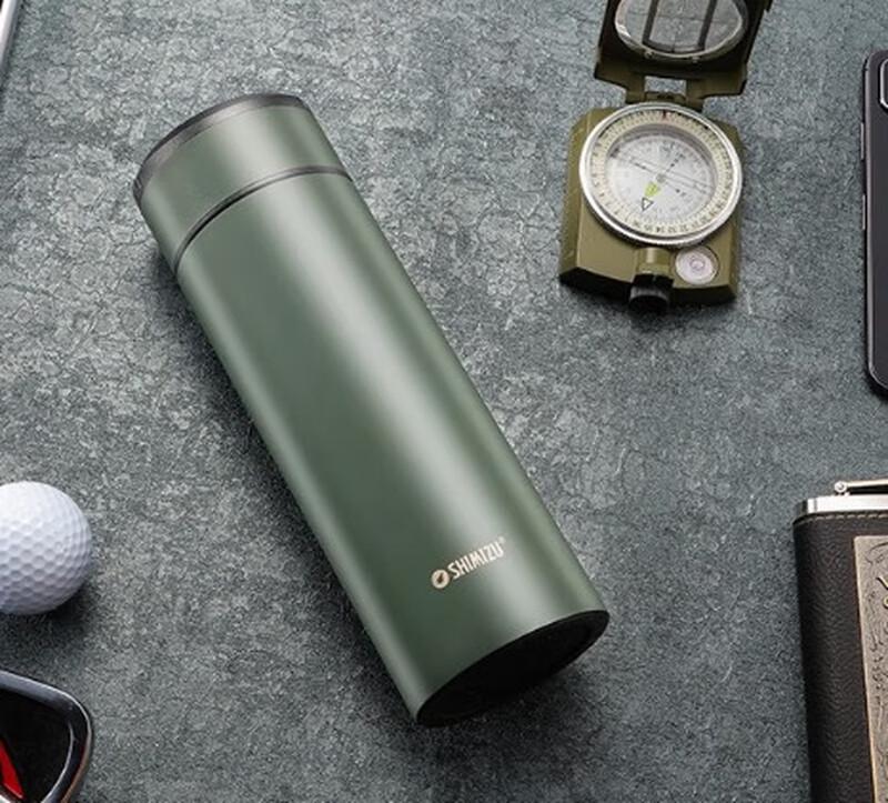 Qingshui Stainless Steel Thermos Tea Tumbler