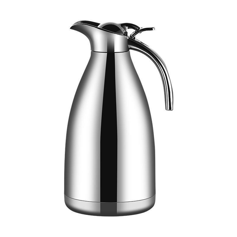 

Stainless Steel Double-Layer Insulated Coffee Pot - Home & Hotel Gift 1.5L Insulated