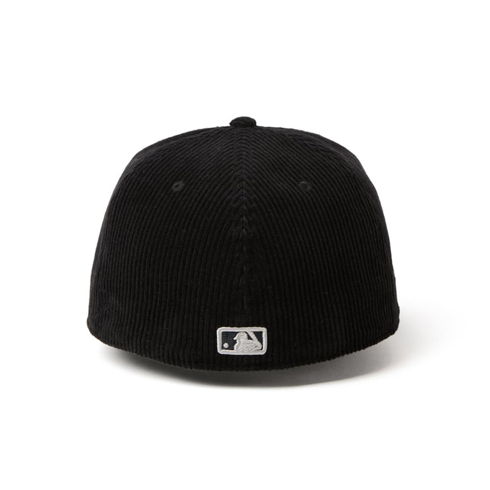 New Era Cap 59FIFTY 15137364 NER37C4928 New York Yankees Black MLB 8W Corduroy Flat Visor 7 5/8