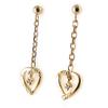 Altesse [L1767] - Gold Plated 'Love' Earrings