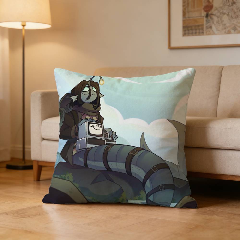 P-Pressure S-Sebastian Solace Pillow Case Pattern Printed Pillowcase For Living Room Sofa Cushion Cover