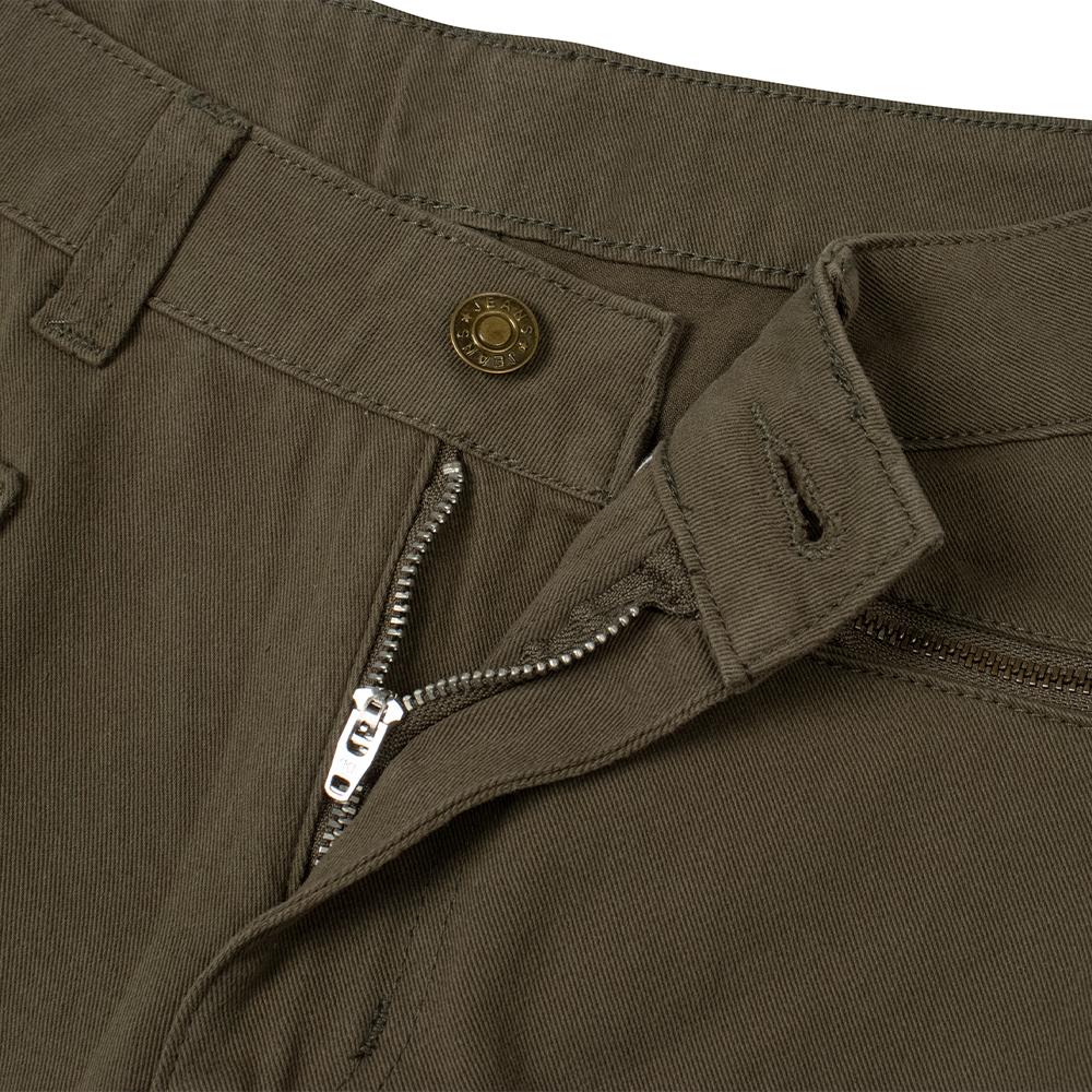 MOAA Hem Shirred Cargo Trousers (Khaki)