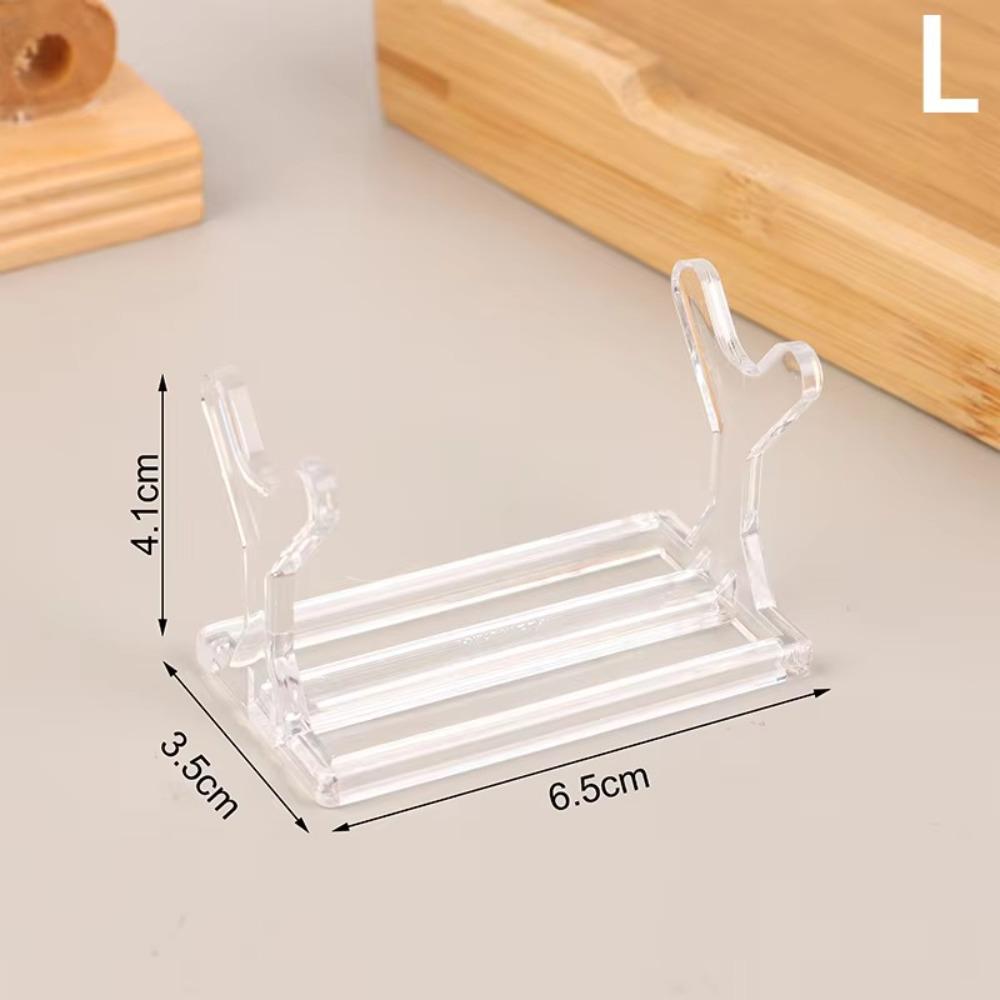 Support Rack Structure Fishing Lure Display Stand Acrylic Bait Display Shelf For Fishing Store