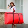Reusable Waterproof Moving Bag Extra Large Laundry Storage Packing Tote for Grocery Shopping Camping College Dorm Room