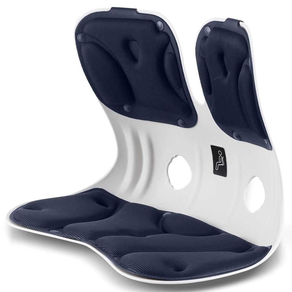 New Advanced Physical Therapist Recommended COMDYKING 2nd Generation Removable Posture Correcting Chair Cushion Washable x Seat Size x Thickness