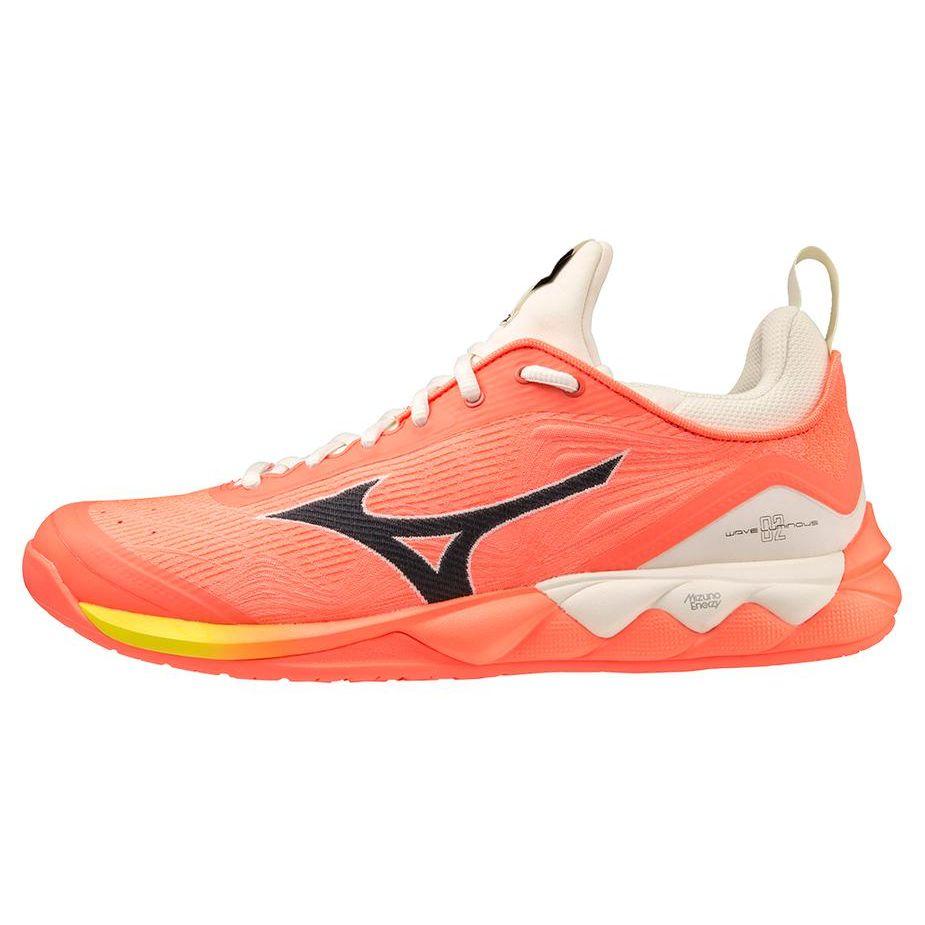 Mizuno Luminous 2 Comfortable Versatile Shock Absorbing Durable Low Top Training Shoes Unisex Sneakers Orange Black Yellow V1GA212002