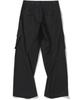 NOT4NERD Ripstop Flare Fit Cargo Pants - Black