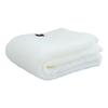 Oka PLYS Will Mini Bath 46cm X White Towel, Approx. 100cm,