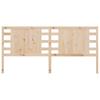 Bed Headboard 141 X 4 X 100 Cm Solid Pine Wood
