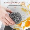 Steel Wire Ball Cleaning Ball Household Stainless Steel Washing Pot Kitchen Cleaning Artifact Brush Pot Iron Wire Does Not Drop Silk Large