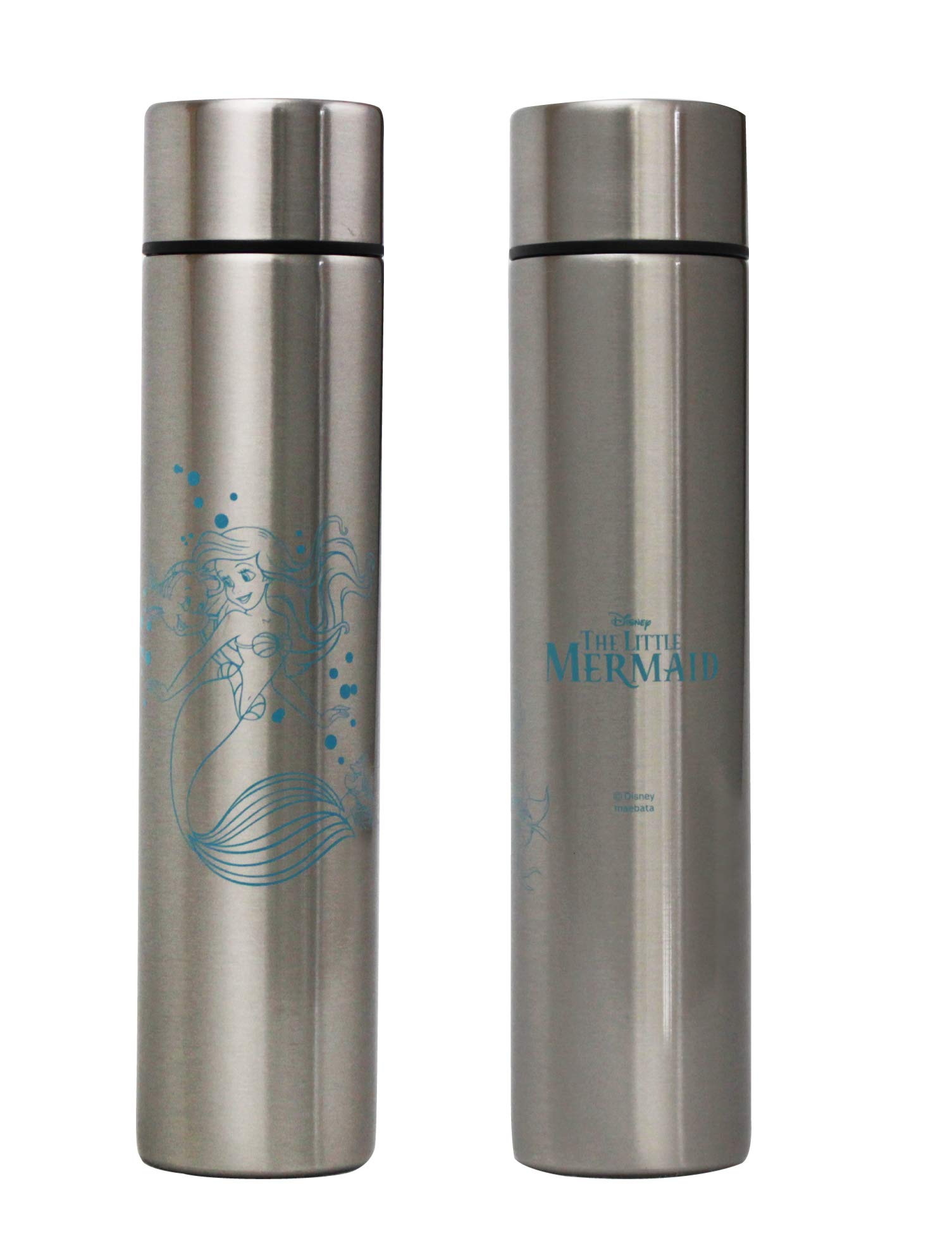 

Maebata Disney Little Mermaid Ariel Mini Stainless Steel 52323 Bottle, 170ml, D-PR04