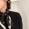 New Spring Square Neck Scarf Women Bandana Hair Band Design Print Dot Female Foulard Headband Shawl Wrap Neckerchief