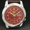 JAPAN VINTAGE REFURBISHED SEIKO 5 AUTOMATIC 7009A MENS RED DIAL WATCH a445548-1